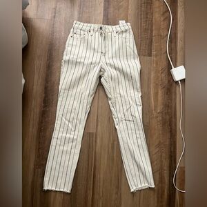 Abercrombie and fitch jeans- simone high rise slim size 25R